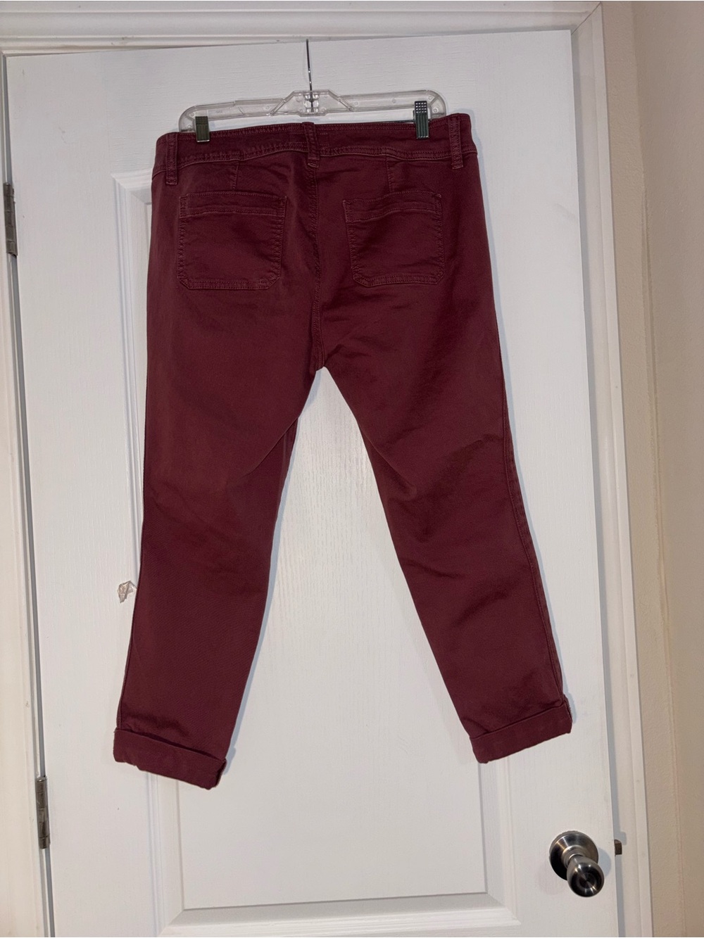torrid Rose-Mauve Stretch Jeggings with Gold Zipper